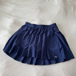 ALO Yoga Blue Varsity Tennis Skirt